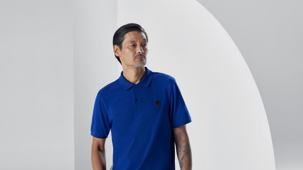 【ようすけ】BRIEFING MEN’S LOGO LINE POLO M ようすけ様専用】BRIEFING MEN'S LOGO LINE POLO M